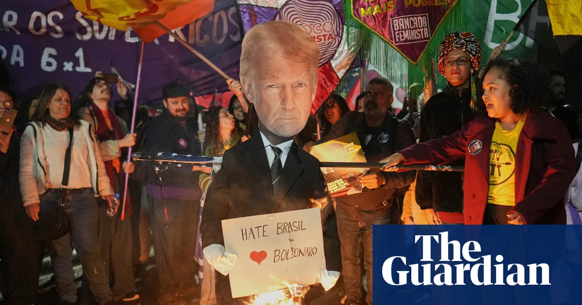 llchristyll's tweet card. US president’s attempt to help his rightwing ally avoid jail has sparked wave of anger and given boost to rival Lula