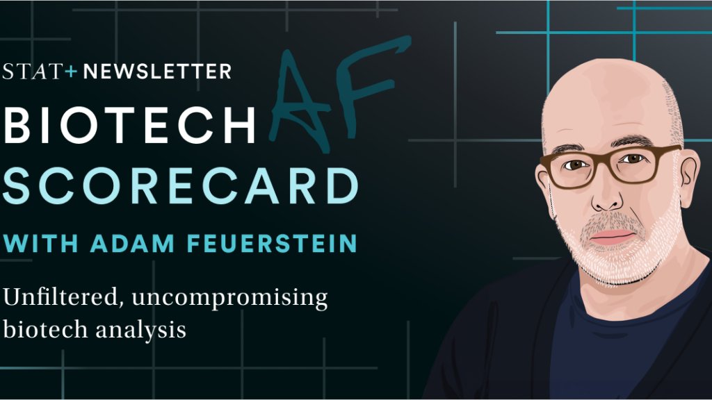 adamfeuerstein's tweet card. Adam Feuerstein's brand-new weekly email newsletter offers exclusive biotech coverage for STAT+ subscribers. Sign up today!
