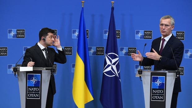 Murray_Brewster's tweet card. Ukraine had thrown its lot in with allies in 2008 in the belief, perhaps misguided, that the Western promise of fairness and collective security was their future. And yet, then — as now — Ukraine was...