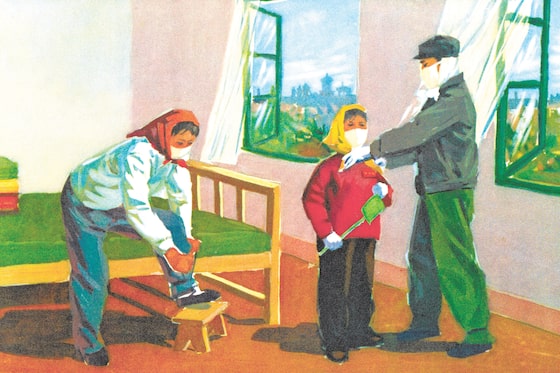 yalepress's tweet card. Long before the pandemic, masks carried historical baggage and cultural meanings