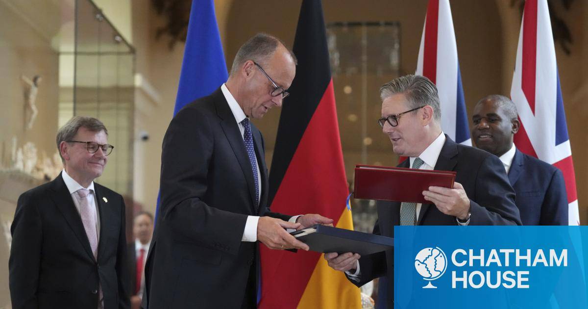 farrellreporter's tweet card. Friedrich Merz’s visit to the UK only a week after that of Emmanuel Macron symbolizes a return of the E3 format – France, Germany and the UK – as the driving force of European security.