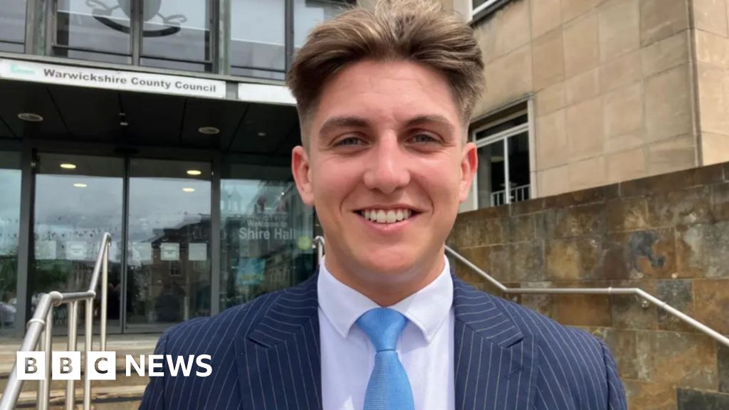 TiceRichard's tweet card. The teenager was voted in as leader following a tie with Liberal Democrat nominee Jerry Roodhouse.