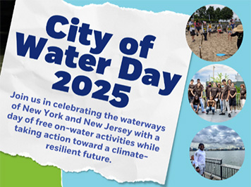Hoboken_FBW's tweet card. City of Water Day is a region-wide day of free, family-friendly events on or near the water sponsored by the Waterfront Alliance and NY-NJ Harbor & Estuary Program. Now in its 18th year, this event...