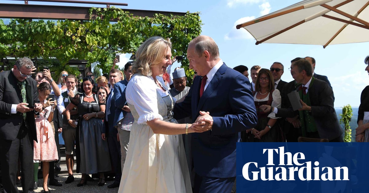 thomas_paster's tweet card. The long read: Karin Kneissl made headlines around the world when she invited the Russian president to her wedding in 2018. Five years later, she moved to St Petersburg. The scandal revealed a dark...