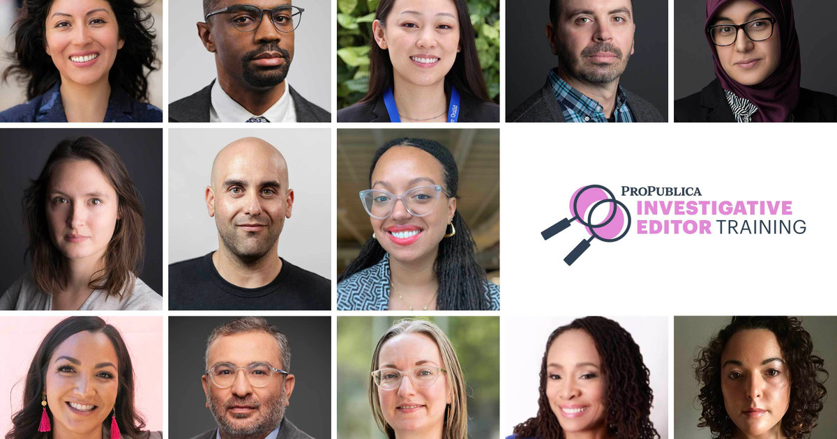 TaliaBuford's tweet card. The 2025 cohort of nine outside journalists and four ProPublicans will receive intensive training and mentorship from ProPublica editors and staff.