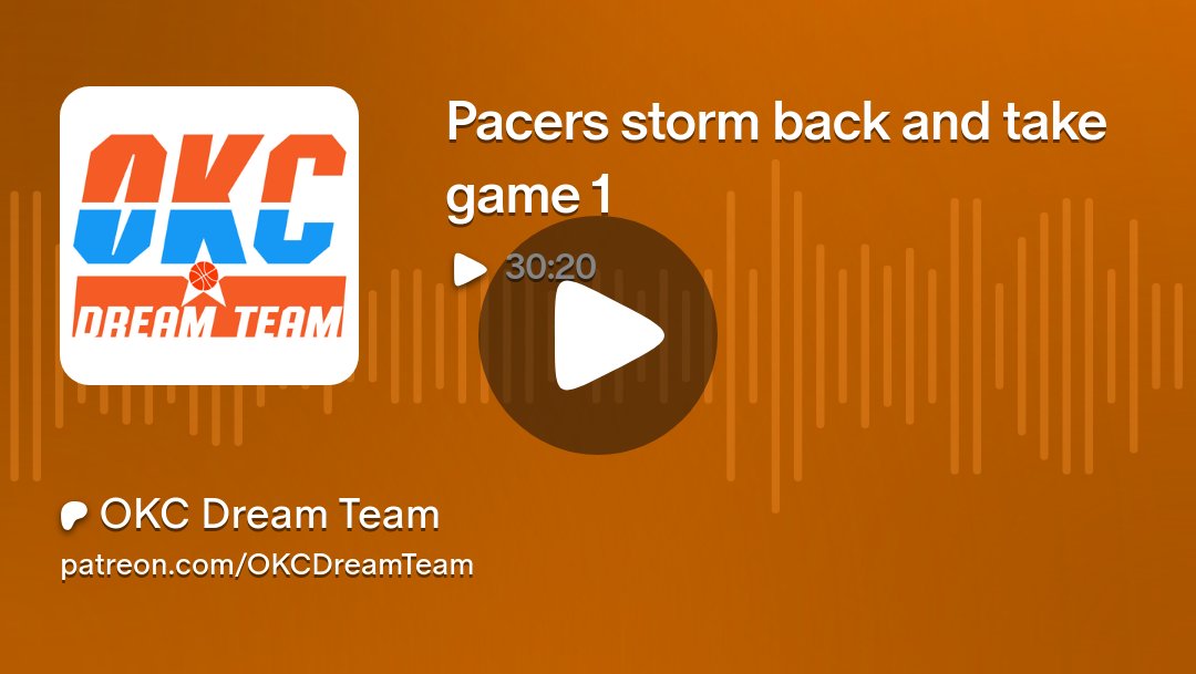 OKCDreamTeam's tweet card. Get more from OKC Dream Team on Patreon