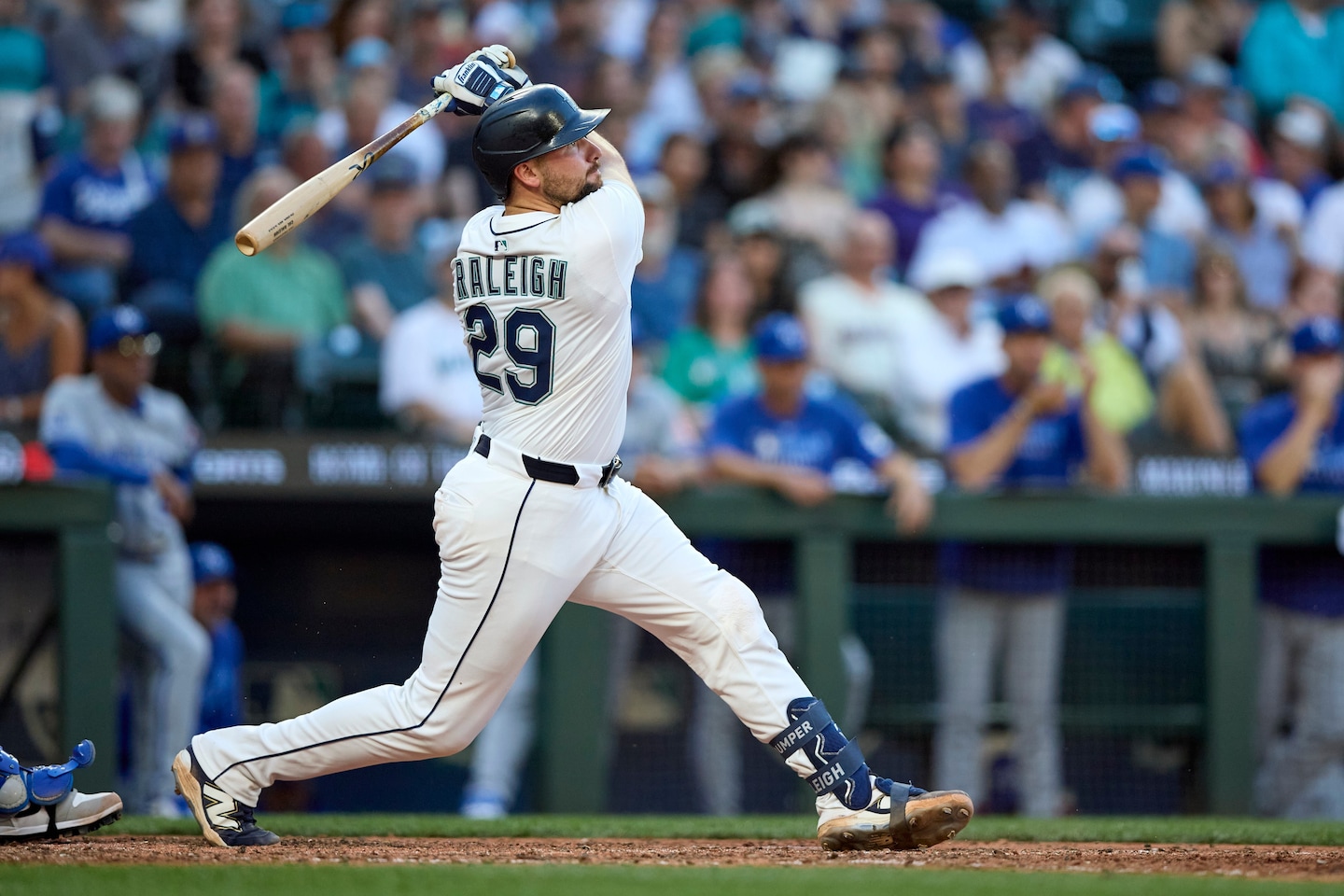 chelsea_janes's tweet card. As Seattle Mariners catcher Cal Raleigh — known as “Big Dumper” — becomes the baseball season’s breakout star, he is making it clear his best isn’t behind him.