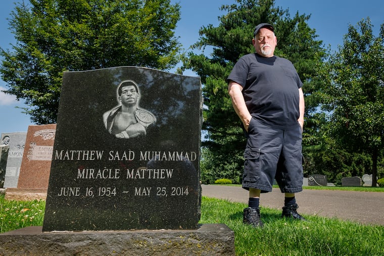 matt_breen's tweet card. Boxing historian John DiSanto has made it his cause to raise funds for gravestones to honor some of the best boxers in Philadelphia history. “I feel connected to them because of this project.”