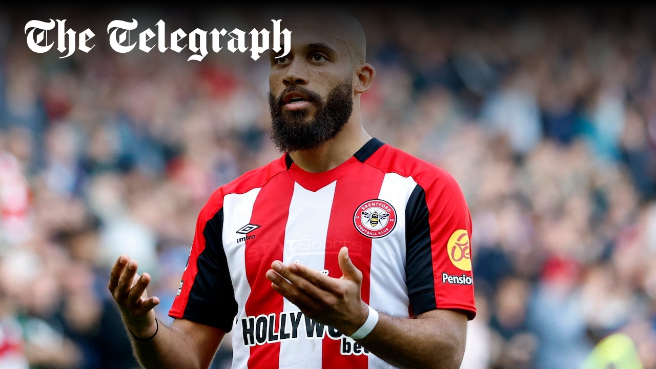 TelegraphSport's tweet card. How Brentford’s underrated forward finally got the recognition he deserved