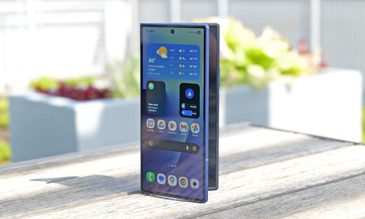 engadget's tweet card. Samsung said the display it used for the Galaxy Z Fold 7 can be folded over twice as many times as the display used for the previous iterations of the model.