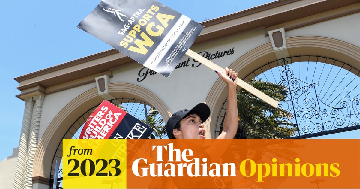 cnetunion's tweet card. The thousands of strikers are at the frontlines of two key battles: against a future controlled by AI, and against suffocating inequality