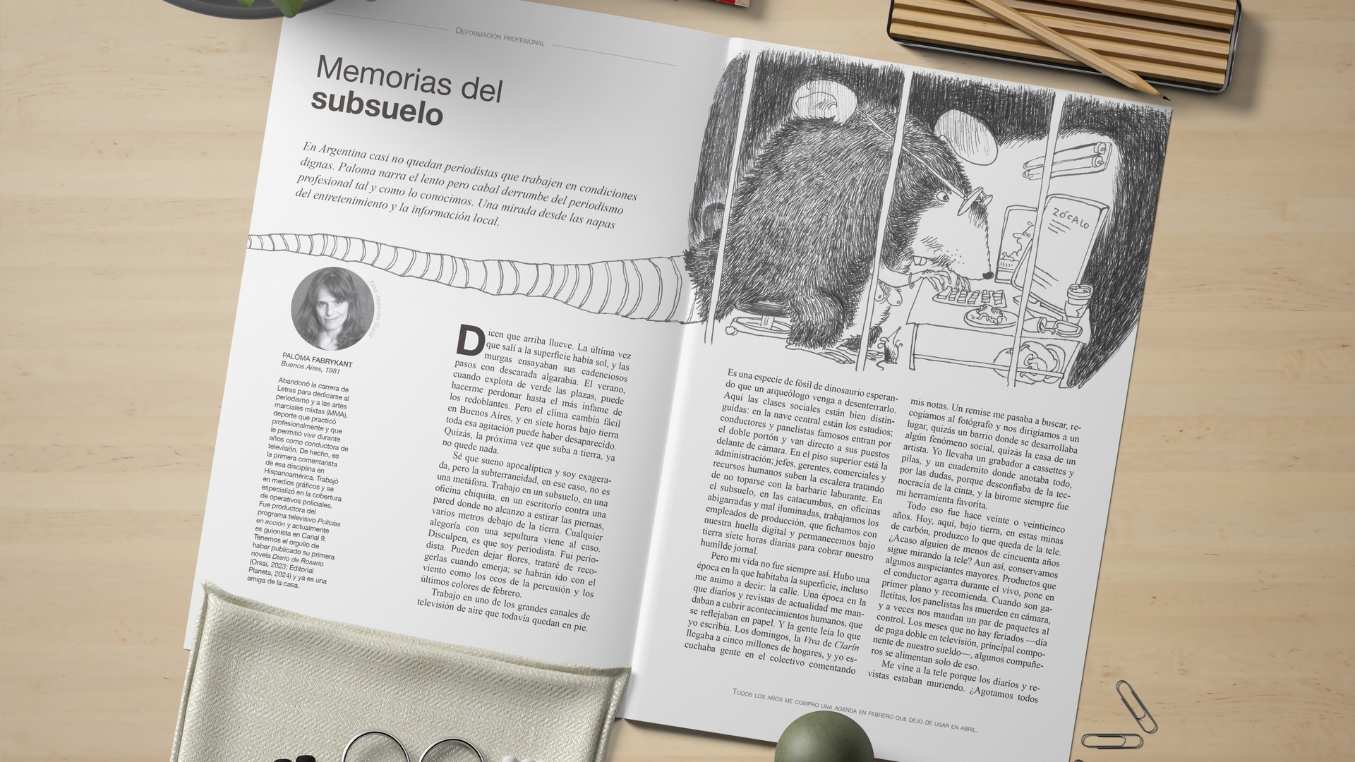 hconvertini's tweet card. En Argentina casi no quedan periodistas que trabajen en condiciones dignas. Paloma narra el lento pero cabal derrumbe del periodismo profesional tal y como lo conocimos. Una mirada desde las napas...