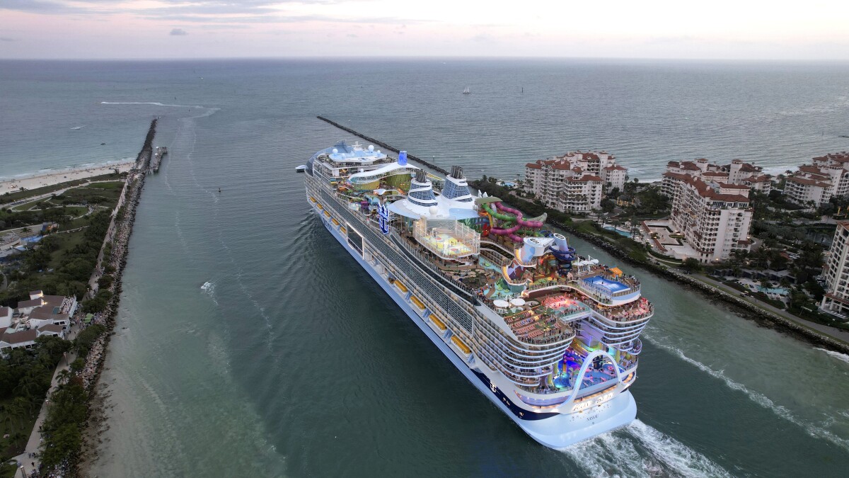 WLRN's tweet card. Passengers are booking trips and cruise companies are holding firm on prices. It makes for pretty fair weather for the cruise industry despite worries over consumer spending and confidence.