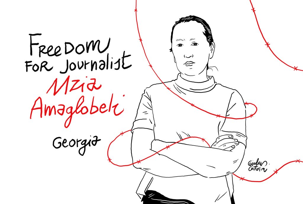 channeldraw's tweet card. As Georgia tightens its grip on civil society, the arrest of journalist Mzia Amaglobeli exposes the escalating assault on press freedom and democratic values in the country