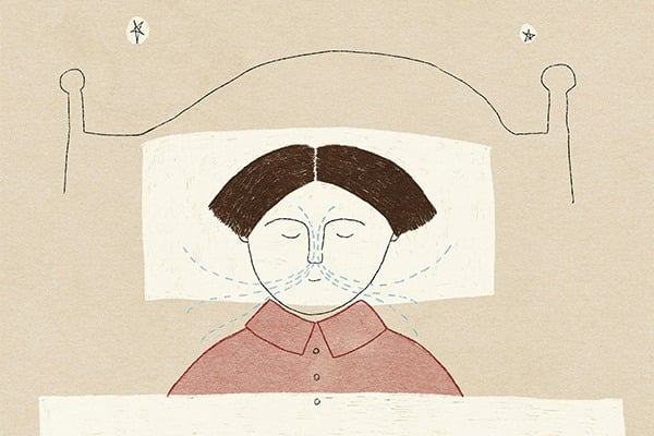 JHUBME's tweet card. A team of Johns Hopkins alumni is developing a lightweight sleep apnea treatment device that is as easy to wear as a retainer.