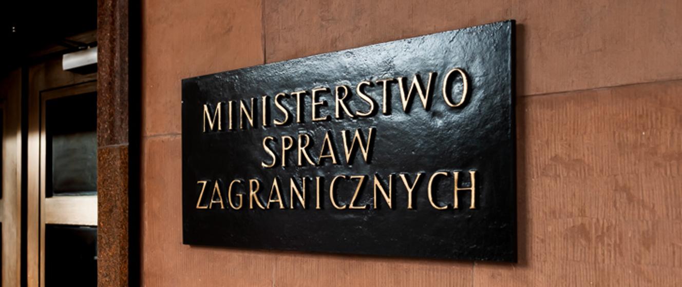 PolandMFA's tweet card. Poland stands in solidarity with the United Kingdom as it imposes restrictive measures against three units of GRU (the Main Directorate of the General Staff of the Armed Forces of the Russian...