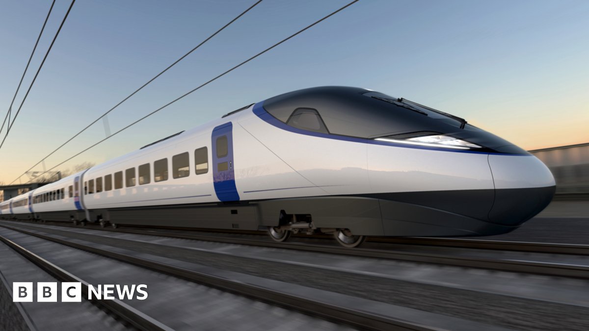 SimonABanfield's tweet card. A report by the spending watchdog says new HS2 trains will have less space than existing services.