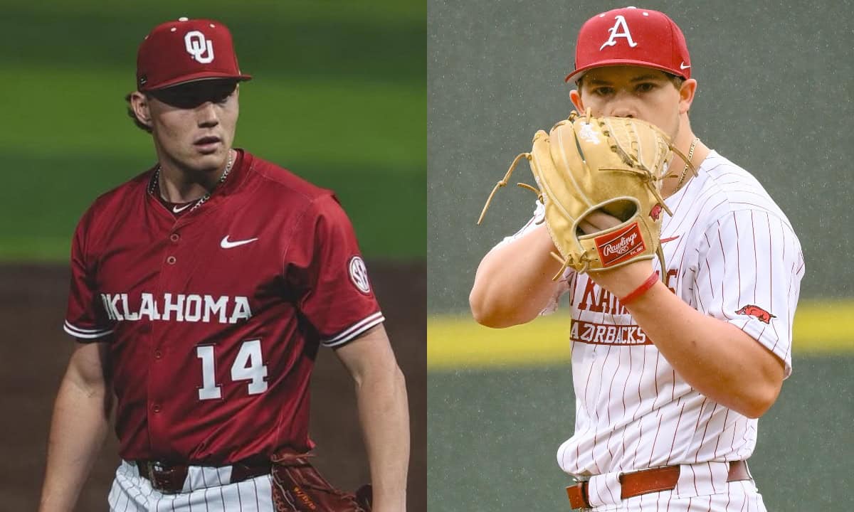 NWAHutch's tweet card. One of the Diamond Hogs' high-profile pitching transfer commits was an Arkansas legacy recruit without even knowing it.