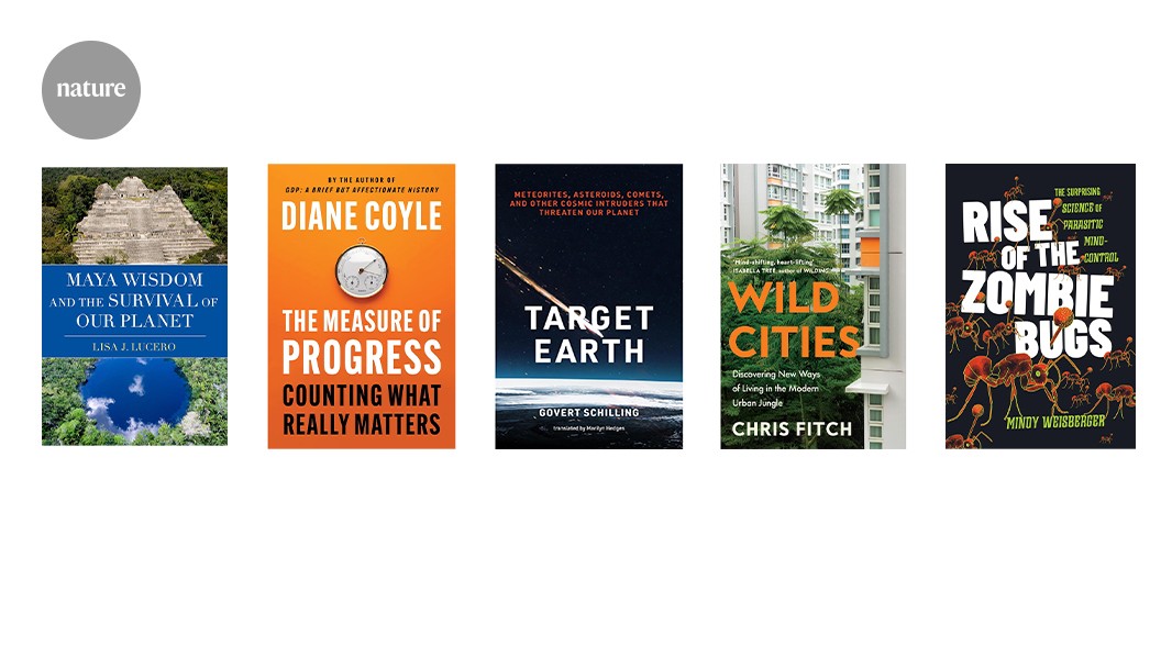 OxfordPublicity's tweet card. Nature - Andrew Robinson reviews five of the best science picks.