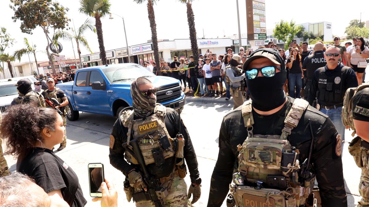 LATvives's tweet card. A U.S. District judge shared tentative ruling that suggests she plans to order federal agents to stop questioning and arresting people without reasonable cause that they have violated immigration...