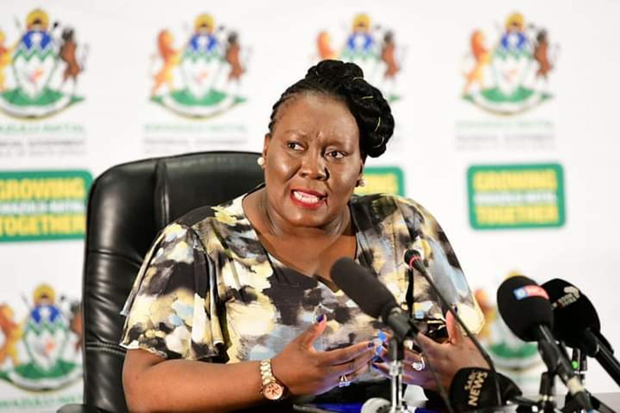 HlopheCebo's tweet card. KwaZulu-Natal Health MEC Nomagugu Simelane-Mngadi has denied allegations of corruption linked to a loan scandal and is considering legal action against her accusers.