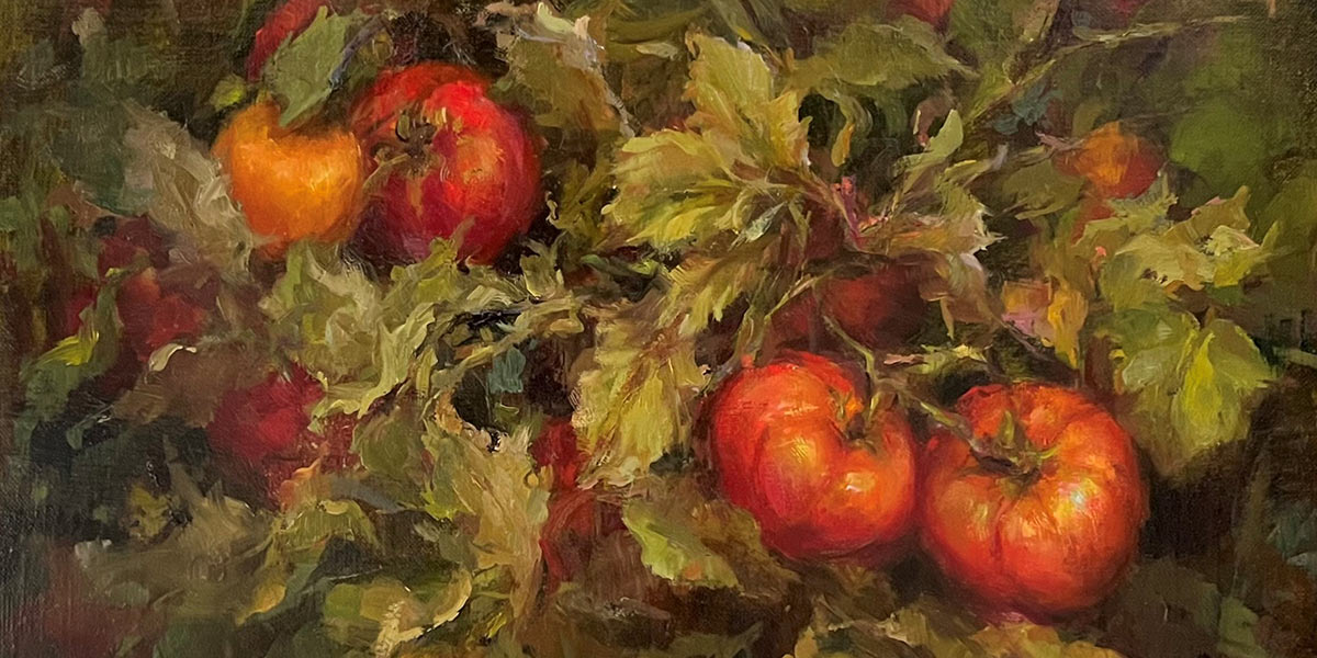 Plough's tweet card. Laura Trimble takes a bash at growing tomatoes.