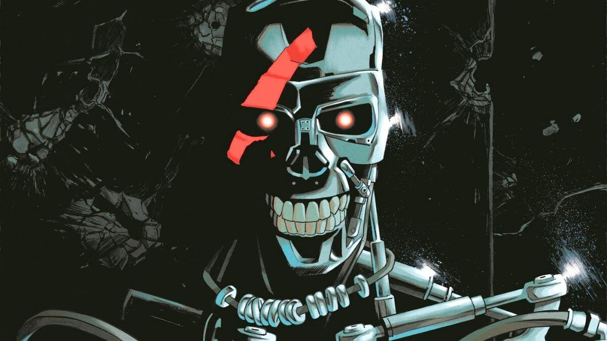 ComicsBulletin_'s tweet card. Prepare to return to the brutal world of Terminator! Creators Declan Shalvey & Rory McConville unveil an all-new series this October. 