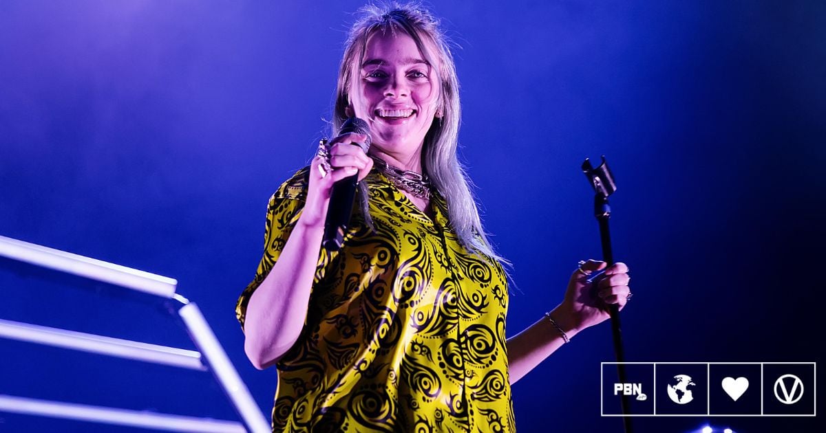 PlantBasedNews's tweet card. London’s O2 Arena went entirely plant-based for Grammy award-winning musician Billie Eilish’s week-long run of shows at the venue