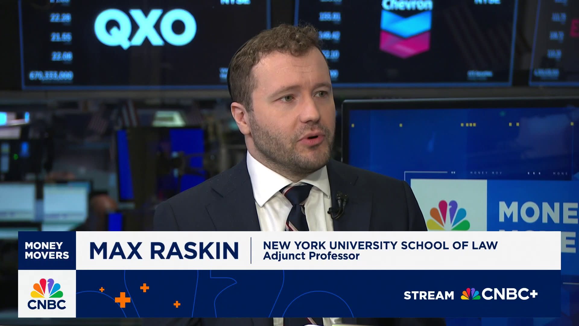 moneymoverscnbc's tweet card. Max Raskin, New York University professor, joins 'Money Movers' to discuss crypto and stablecoins following new legislation passing on digital assets.