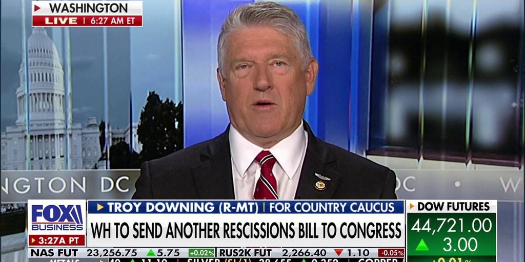 MariaBartiromo's tweet card. Rep. Troy Downing, R-Mont., discusses the significance of three new cryptocurrency bills passed by Congress on 'Mornings with Maria.'