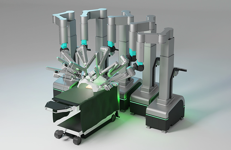 sloaneguy's tweet card. SS Innovations announced the first robotic cardiac surgery performed in the Western Hemisphere using its SSi Mantra 3 surgical robot.