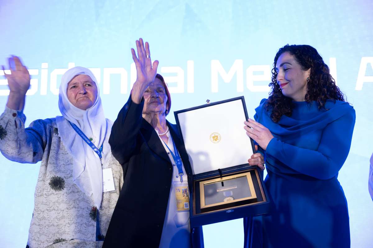 NewlinesInst's tweet card. Honoring the Mothers of Srebrenica in Kosovo | Western Balkans Center