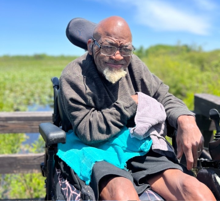 seankirst's tweet card. Wesley's life is a reminder — as cuts to Medicaid and the federal safety net loom — about the fragility of his and others' hard-earned chance at independent living.