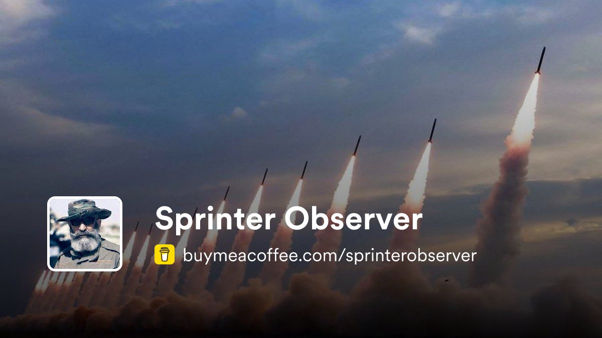 SprinterObserve's tweet card. Various info's, focus- geopolitics, war themes, daily events. Our newsroom serves the most news in one place. Support us so that we can service the necessary network of the Sprinter Observer project.