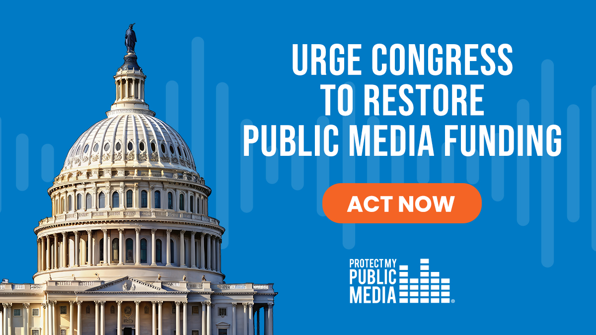 KALW's tweet card. Congress has rescinded $1.1 billion in previously approved federal funding, but the fight to protect public media isn’t over.