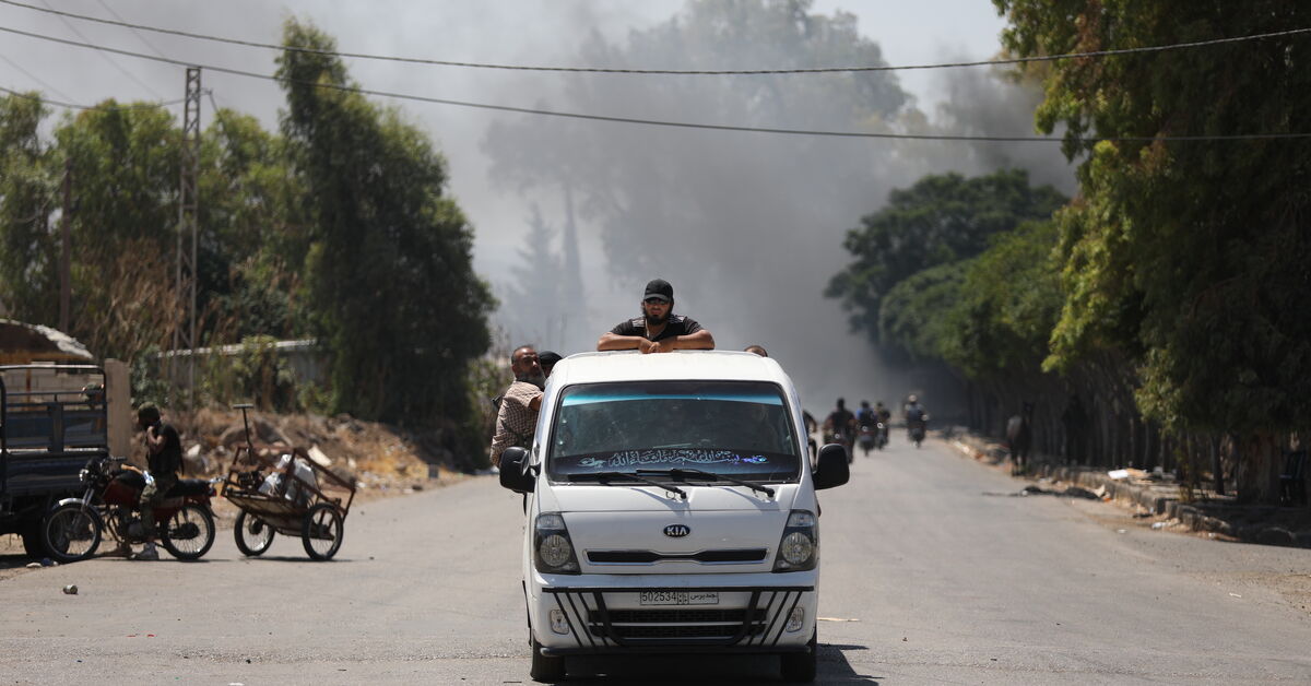 Adam_Lucente's tweet card. Despite a ceasefire agreement, fighting involving the government, Bedouin clans and Druze fighters spiraled on Friday.