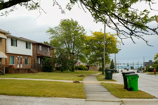 ClevelandScene's tweet card. The state’s 'Housing Wage' has increased 40.7% since 2020