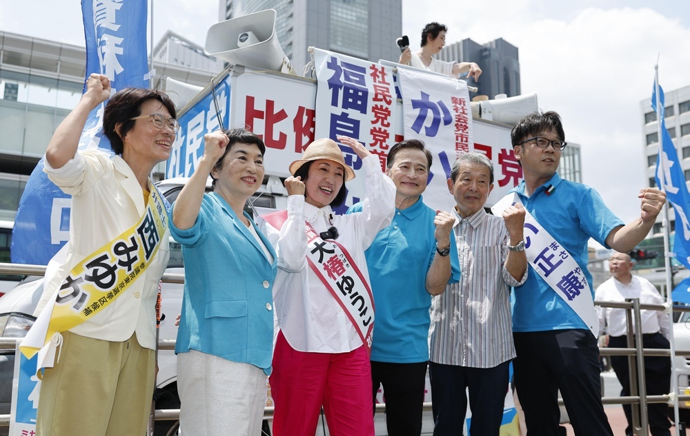 kumono38's tweet card. 　X（旧ツイッター）で「NHK党が比例で1議席を獲得すると、ほぼ必然的に社民党がゼロ議席になる」との投稿が拡散され、社民の大椿裕子副党首が「デマだ」と反発している。比例代表の議席は各党の得票数に応じ