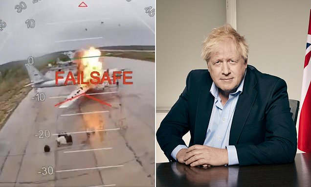 BorisJohnson's tweet card. It is now a week since the Ukrainians launched the most audacious raid since The Dambusters - an operation that was completely unassisted by the UK or any other western power.