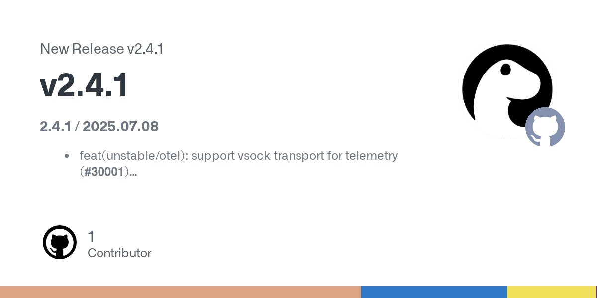 deno_land's tweet card. 2.4.1 / 2025.07.08 feat(unstable/otel): support vsock transport for telemetry (#30001) feat(unstable): tunnelling (#30022) fix(bundle): don't use createRequire when targeting browser, make hac...