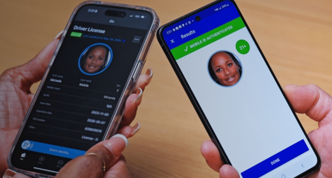 BiometricUpdate's tweet card. The New Jersey MVC will develop digital driver’s licenses and “digital non-driver identification cards” to be stored on smartphones and other mobile devices.