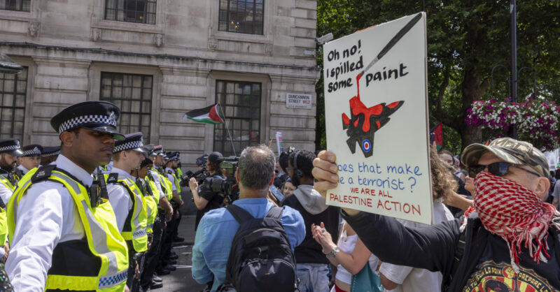 inthesetimesmag's tweet card. As Western governments repress Palestine solidarity and enable Israel’s impunity, the “liberal international order” is no longer bothering to manufacture consent.