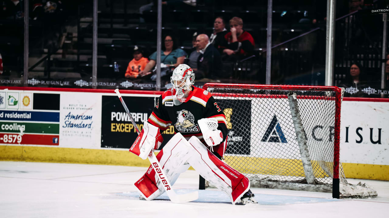 JonathanDMillsy's tweet card. Goalie prospect, who also made first appearance in AHL All-Star Classic this season, talks about progress made with Griffins