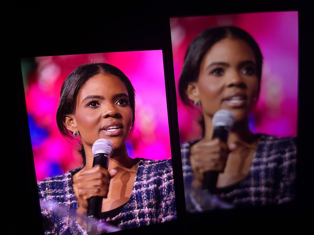 thehub_news's tweet card. Candace Owens, who was previously fired from her hate-spewing job at the Daily Wire, has recoiled and bounced back with her own podcast, where she decided to have self-avowed antisemite, incel and...