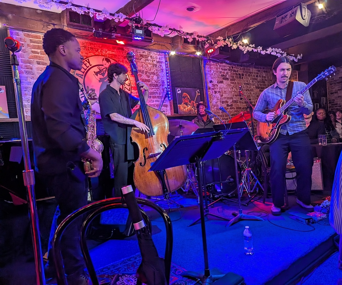bcscomm's tweet card. Blues Alley celebrates 60 years of jazz music and community engagement in Georgetown, with a focus on the future of jazz artists.