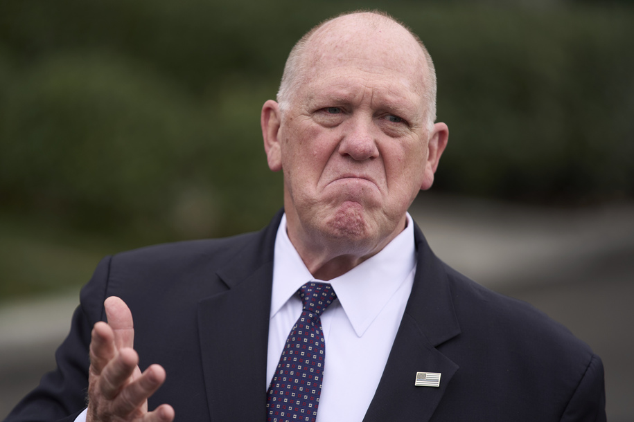 dailykos's tweet card. President Donald Trump’s “border czar” Tom Homan appeared on MSNBC’s “Morning Joe” Tuesday to defend the use of masks by Immigration and Customs Enforcement officers as they terrorize ...