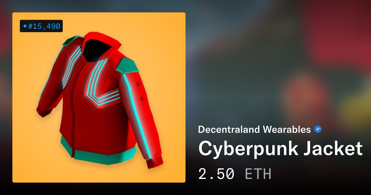 morph_bot's tweet card. Decentraland is an Ethereum blockchain-powered virtual world, developed and owned by its users, who can create, experience, and monetize content and applications. Wearables are worn in game by...
