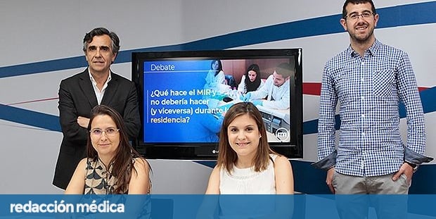 AngelaAmyts's tweet card. Profesionales de la sanidad española debaten acerca de las carencias del sistema MIR y cómo solventarlas