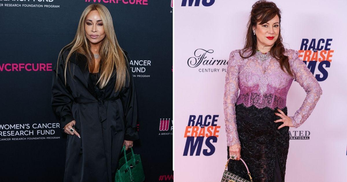 itsmattrichards's tweet card. Faye Resnick denied she got into a physical altercation with Jennifer Tilly while taping 'RHOBH' Season 15.