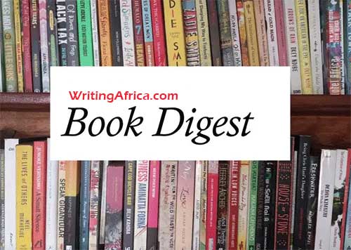 writingafrica_'s tweet card. Our regular Book Digest segment spotlights new books by Ntombi Nkabinde, Honoree Fanonne Jeffers, Marcia Hutchinson, and Max Lobe.